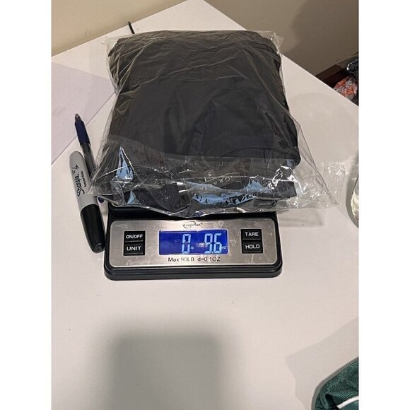 Gracia Women's Ruffled Pleated Long Sleeve Blouse High Low Small Blue Boho Artsy - Picture 7 of 7